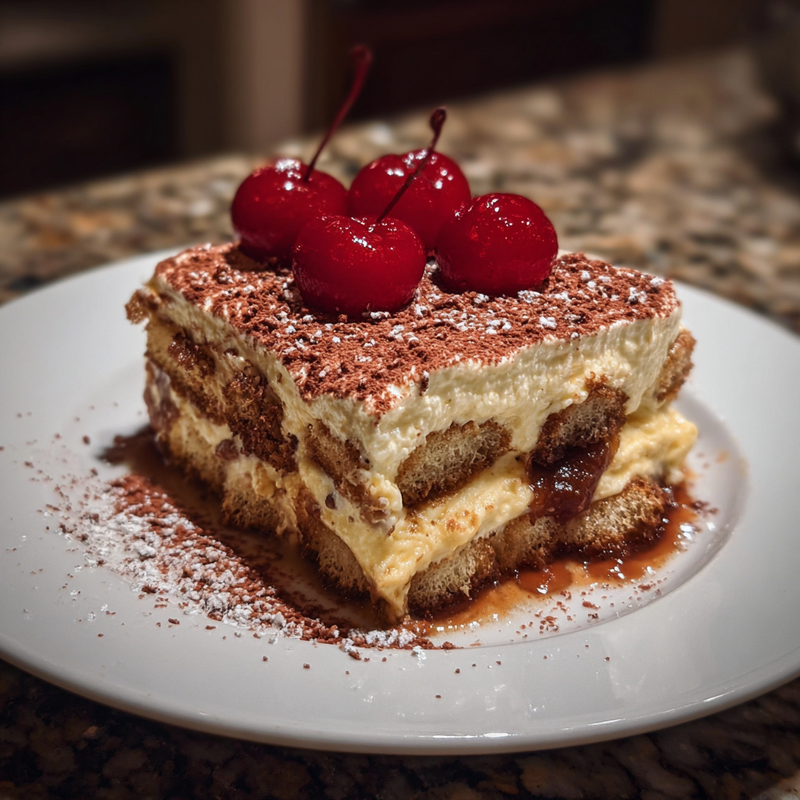 Best Cherry Amaretto Tiramisu Recipe Youll Ever Taste