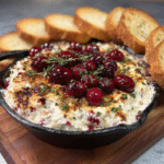 Baked Cranberry Cream Cheese Dip: Festive Party Favorite