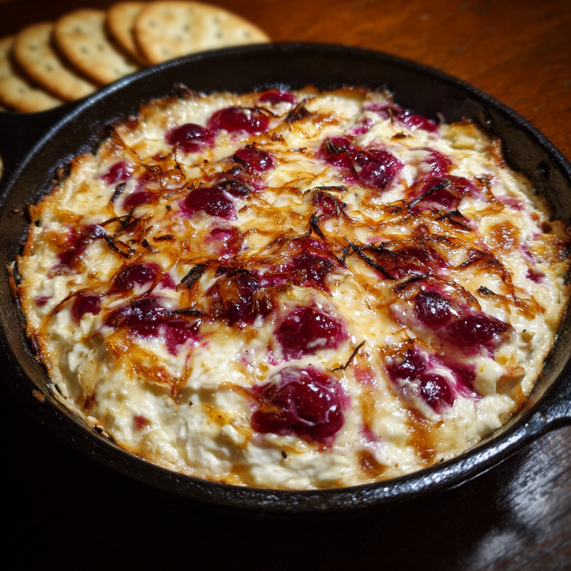 Baked Cranberry Cream Cheese Dip: Festive Party Favorite