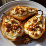 Baked Pears with Brie and Walnuts: A Heavenly Appetizer