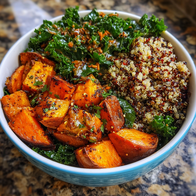 Quinoa Harvest Bowl: Cozy Veggie Power Meal for Fall