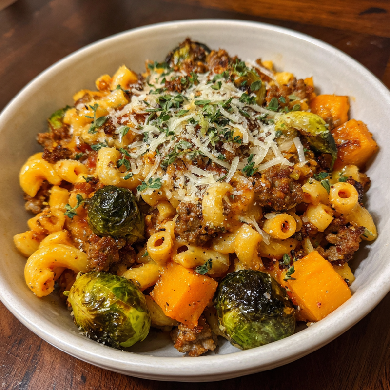 Best Autumn Dinner: Sausage Pasta Feast for Cozy Nights