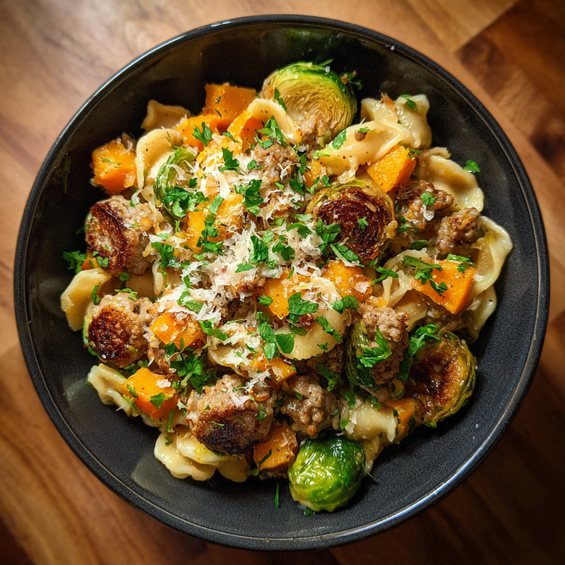 Best Autumn Dinner: Sausage Pasta Feast for Cozy Nights