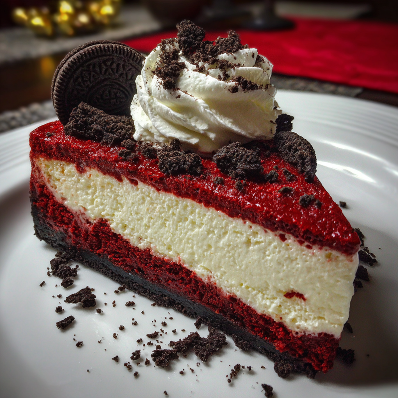 How to Make the Ultimate Christmas Red Velvet Cheesecake Delight