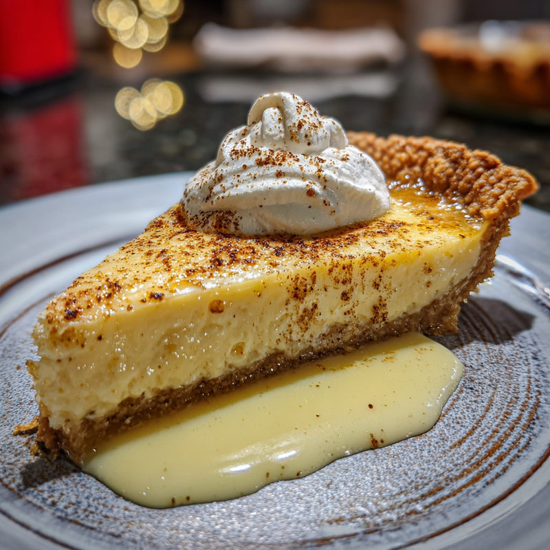 Christmas Eve Cinnamon-Vanilla Custard Pie: 5 Secrets to Wow Guests!