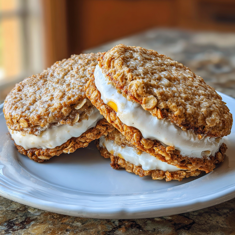 Spiced Eggnog Oatmeal Cream Pies: A Holiday Dessert Dream