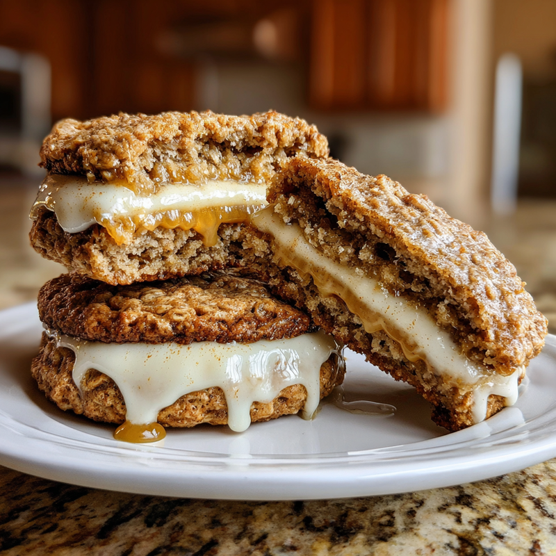 Spiced Eggnog Oatmeal Cream Pies: A Holiday Dessert Dream