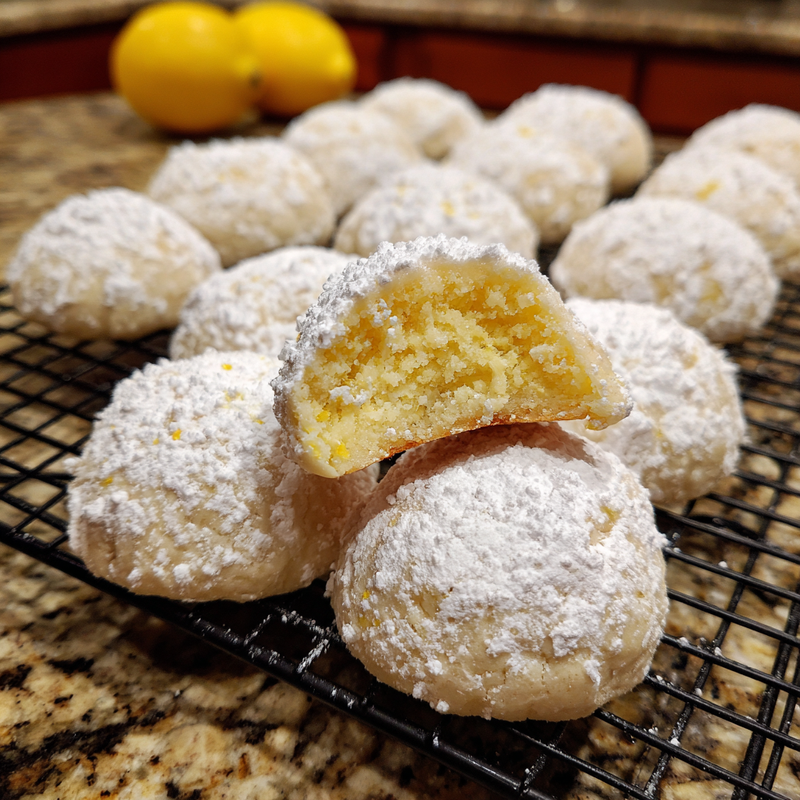 Lemon Cream Snowball Cookies: Melt-in-Your-Mouth Magic!