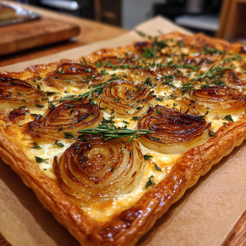 Caramelized Onion & Gruyère Tart: A Gourmet Delight Revealed