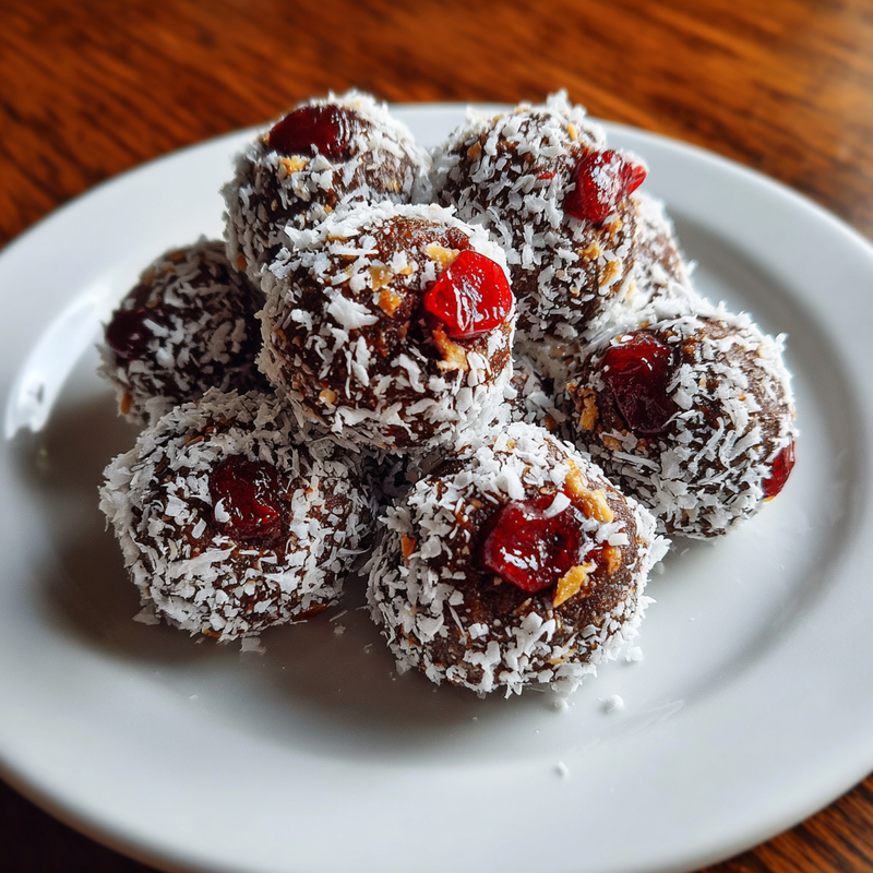 No-Bake Cherry Bourbon Balls: Boozy Treats in Minutes!