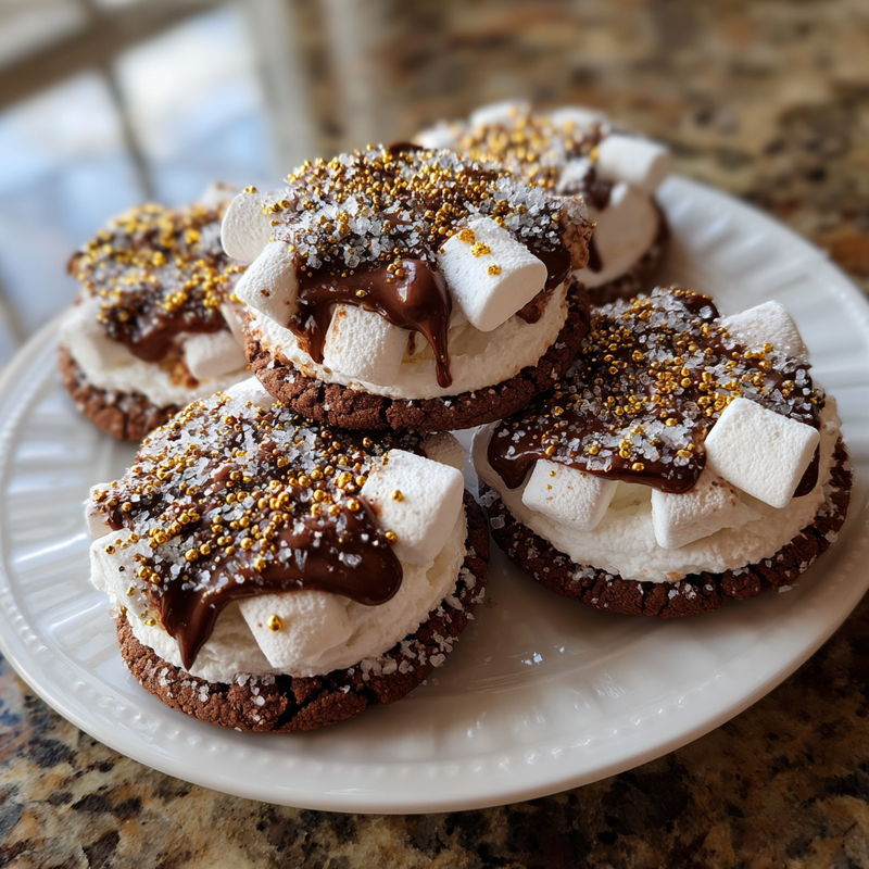 Marshmallow Hot Cocoa Surprise Cookies: Melt-in-Your-Mouth Magic!