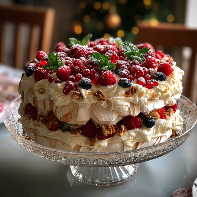 Christmas Pavlova Trifle: Best Holiday Dessert Ever!
