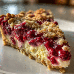 Cranberry Cream Cheese Crumb Pie: The Ultimate Holiday Dessert