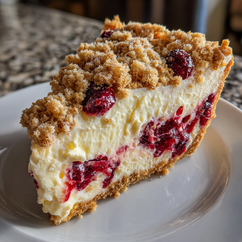 Cranberry Cream Cheese Crumb Pie: The Ultimate Holiday Dessert