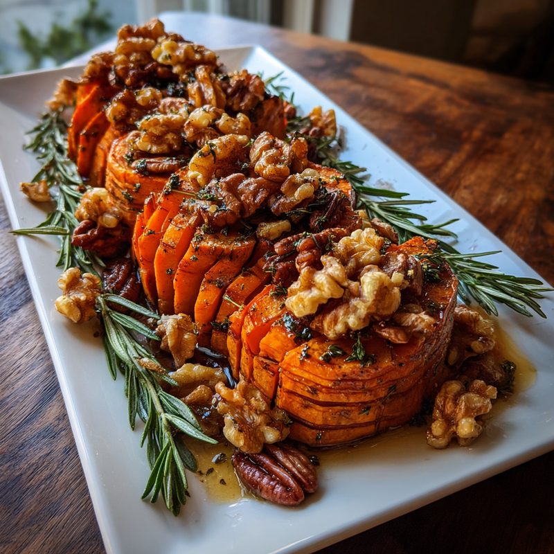 Maple Walnut Sweet Potato Roast: Flavor Magic in 30 Mins!