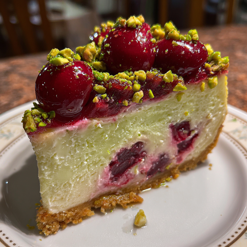 Cherry Pistachio Cheesecake: 5 Secrets to Heavenly Bliss!