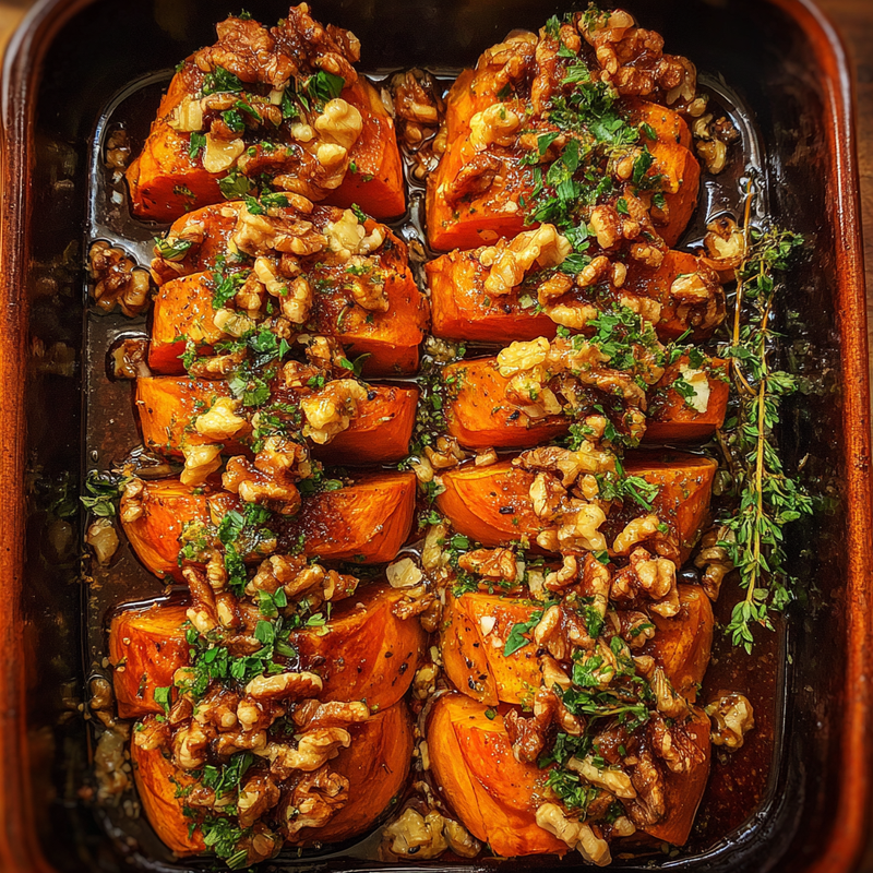 Maple Walnut Sweet Potato Roast: Flavor Magic in 30 Mins!