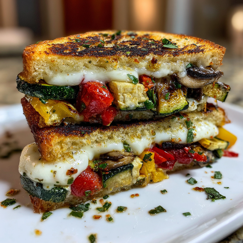 Delicious Grilled Veggie Mozzarella Sandwiches: 5 Mouthwatering Combos
