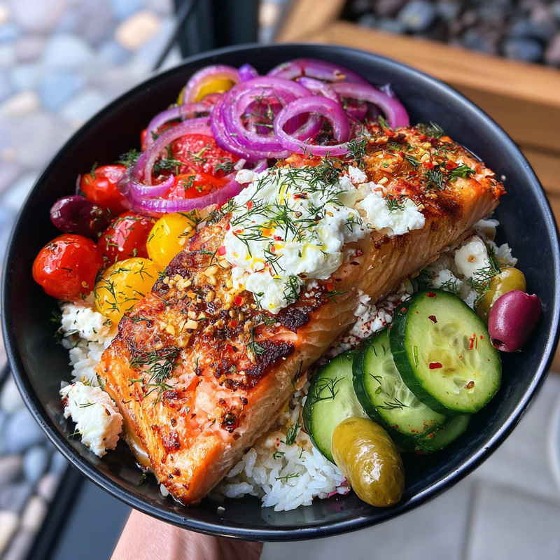 Mediterranean Salmon Bowl: 5 Easy Ways to Elevate Your Dinner