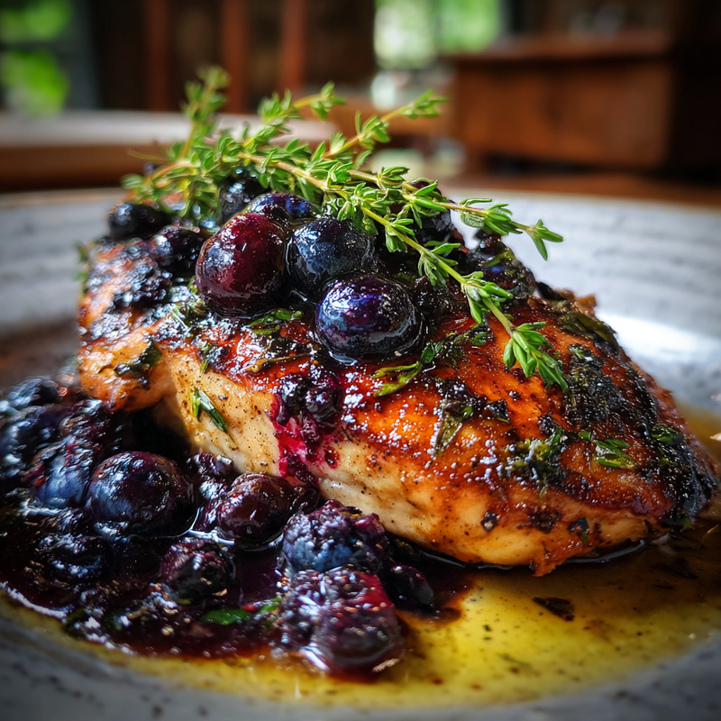 Best-Ever Blueberry Thyme Chicken: Flavor Magic Revealed!
