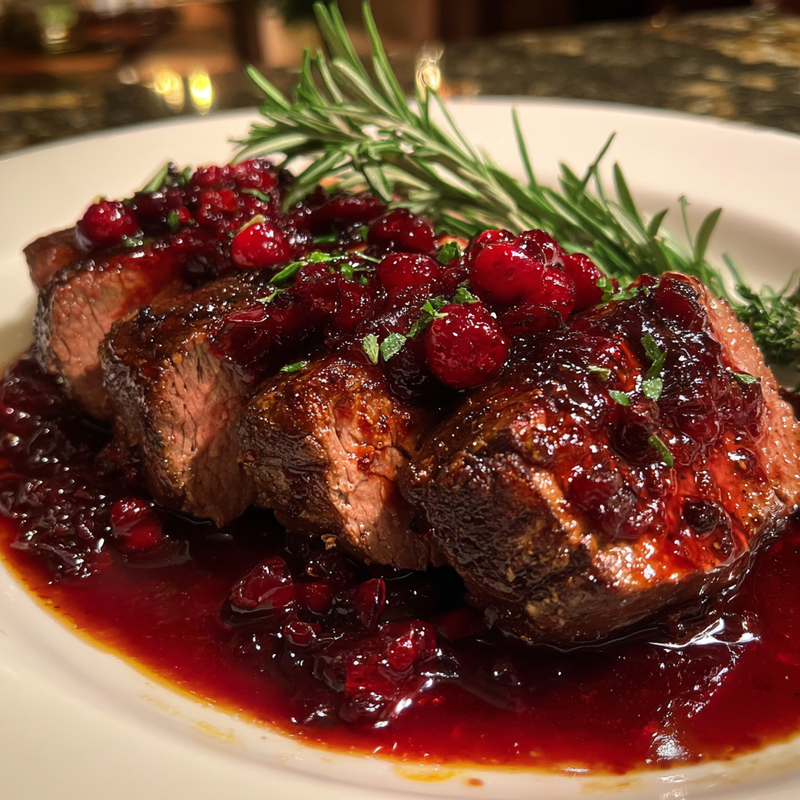 How to Make Cranberry Glazed Beef Tenderloin That Wows Guests