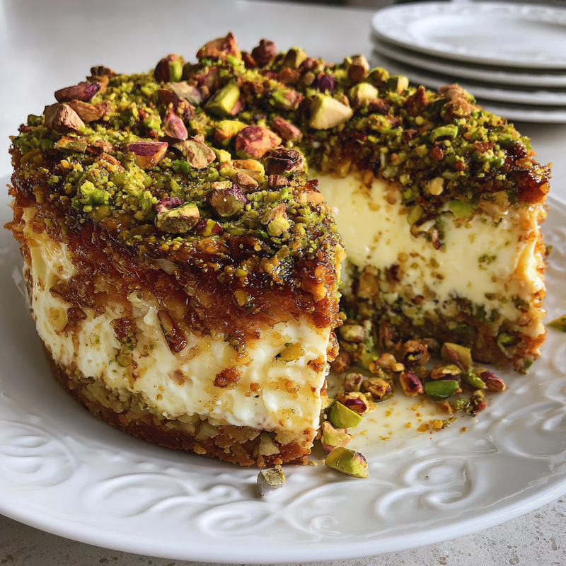 How to Make the Best Baklava Pistachio Cheesecake Why Baklava Pistachio Cheesecake is the Ultimate Dessert Top 5 Reasons to Try Baklava Pistachio Cheesecake Baklava Pistachio Cheesecake: The Decadent Fusion You Need to Taste
