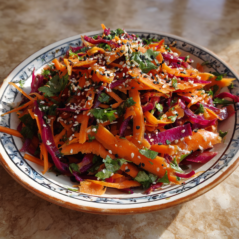 How to Make the Vibrant Shaved Rainbow Carrot Sesame Salad The 5 Best Tips for a Delicious Shaved Rainbow Carrot Sesame Salad Why You Need to Try This Shaved Rainbow Carrot Sesame Salad Shaved Rainbow Carrot Sesame Salad: A Healthy and Flavorful Delight