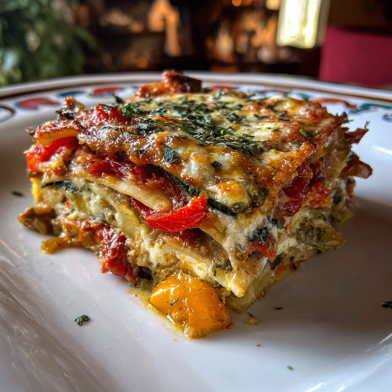 Layered Mediterranean Vegetable Lasagna: The Best Recipe for a Healthy Feast