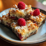 Raspberry Coconut Magic Bars: The Best Heavenly Treat