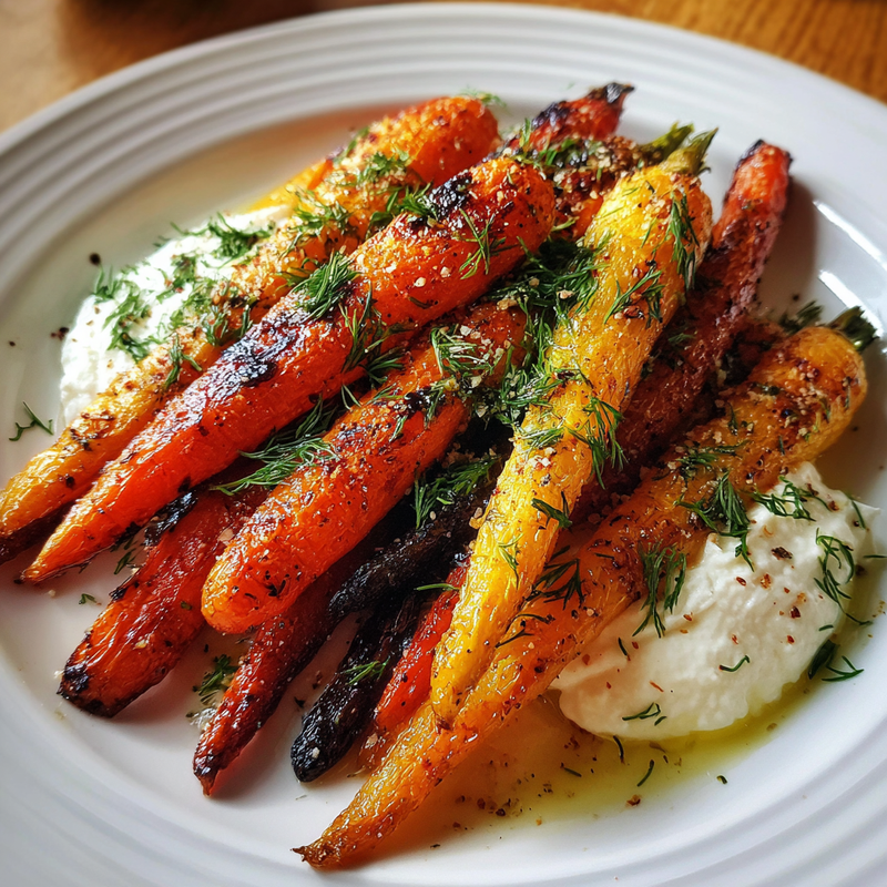 Roasted Carrots with Whipped Ricotta: The Best Way to Elevate Your Veggies