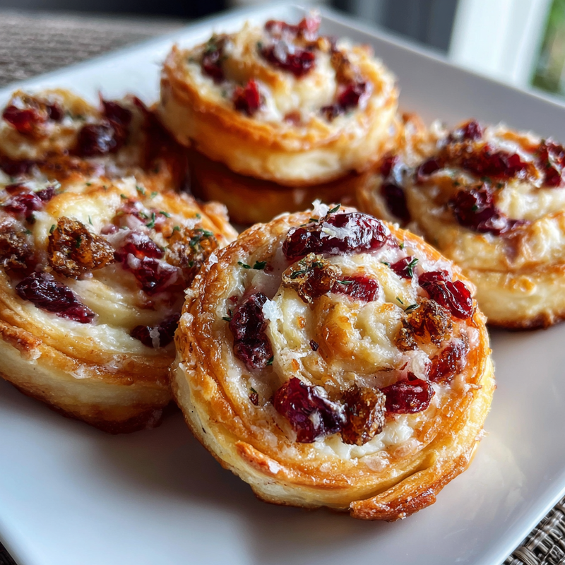 Cranberry Cream Cheese Pinwheels: The Best Holiday Appetizer