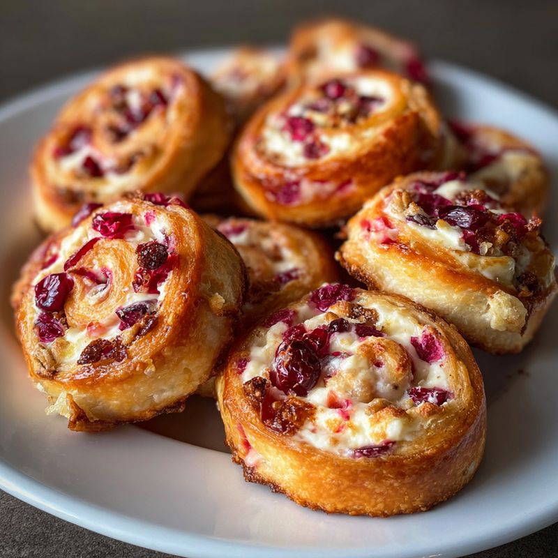 Cranberry Cream Cheese Pinwheels: The Best Holiday Appetizer