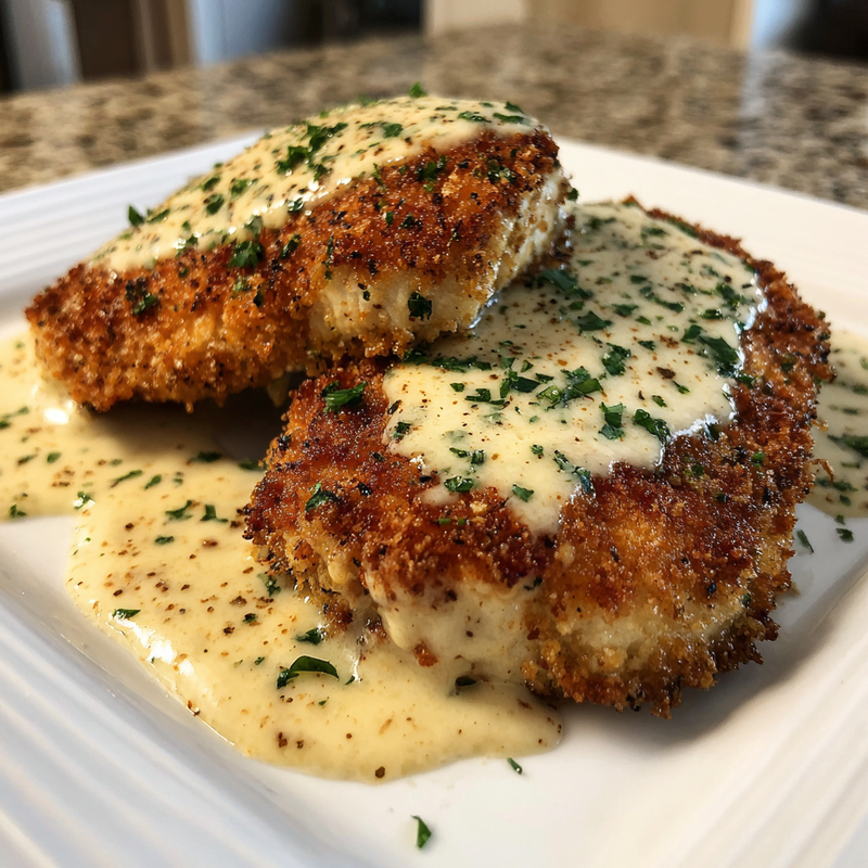 Creamy Garlic Parmesan Crusted Chicken: The Best 5-Ingredient Meal