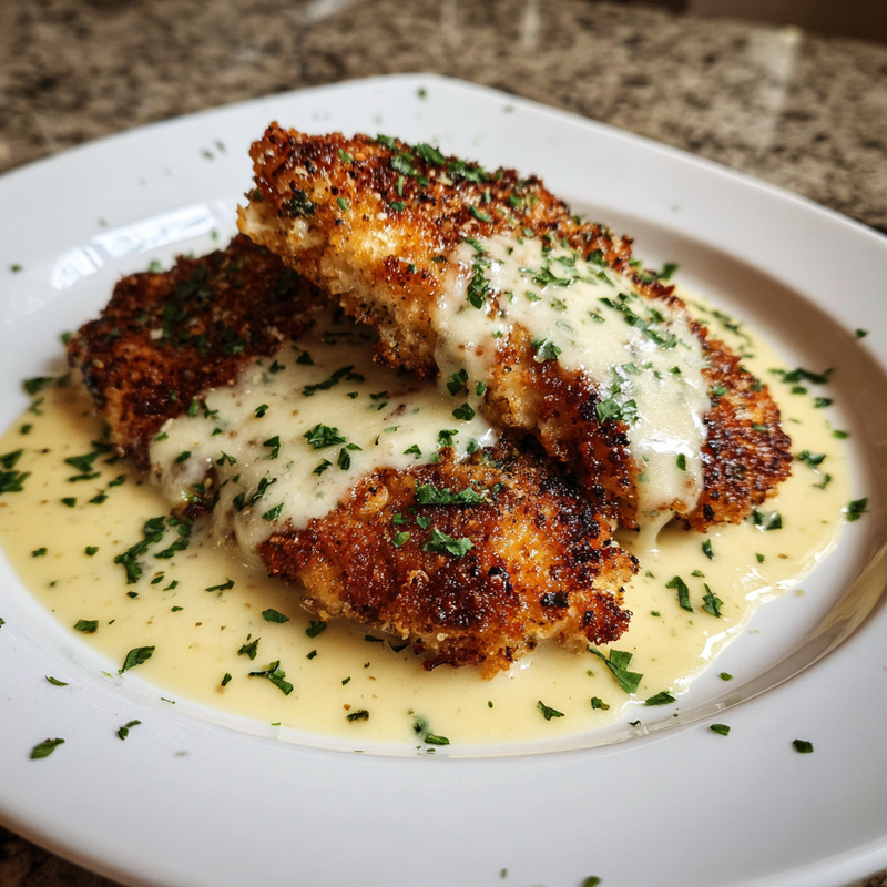 Creamy Garlic Parmesan Crusted Chicken: The Best 5-Ingredient Meal