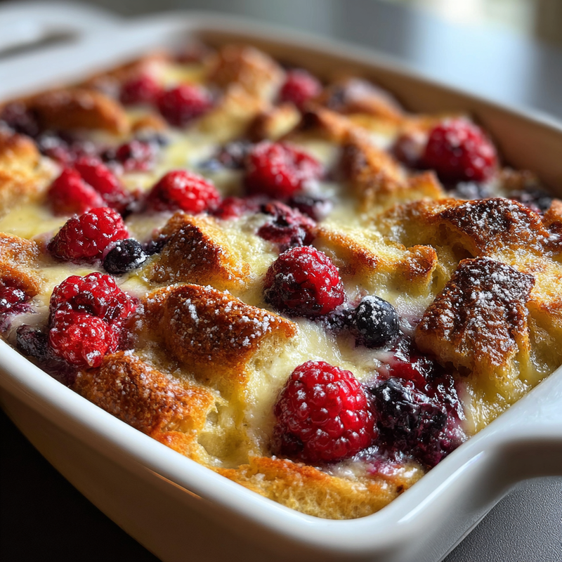 Here are some SEO-friendly blog titles about a Berry Croissant Breakfast Bake: Why You Need to Try This Berry Croissant Breakfast Bake Best Berry Croissant Breakfast Bake Recipes for a Delightful Morning How to Make the Perfect Berry Croissant Breakfast Bake Upgrade Your Mornings with This Easy Berry Croissant Breakfast Bake