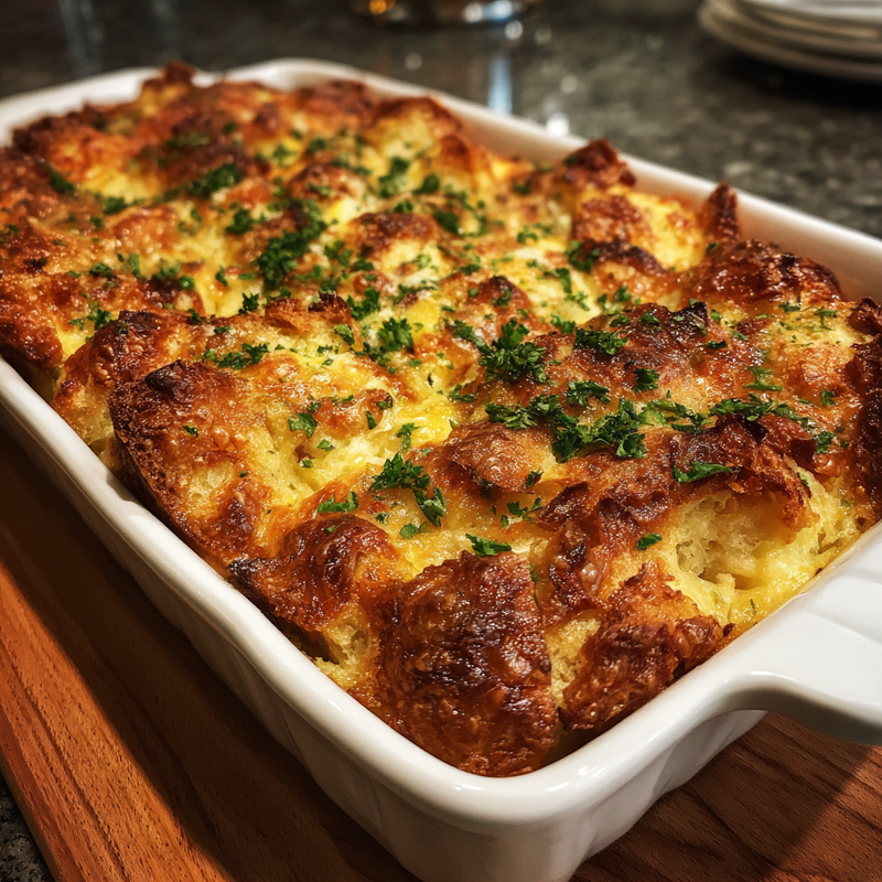 How to Make the Best Overnight Croissant Breakfast Casserole