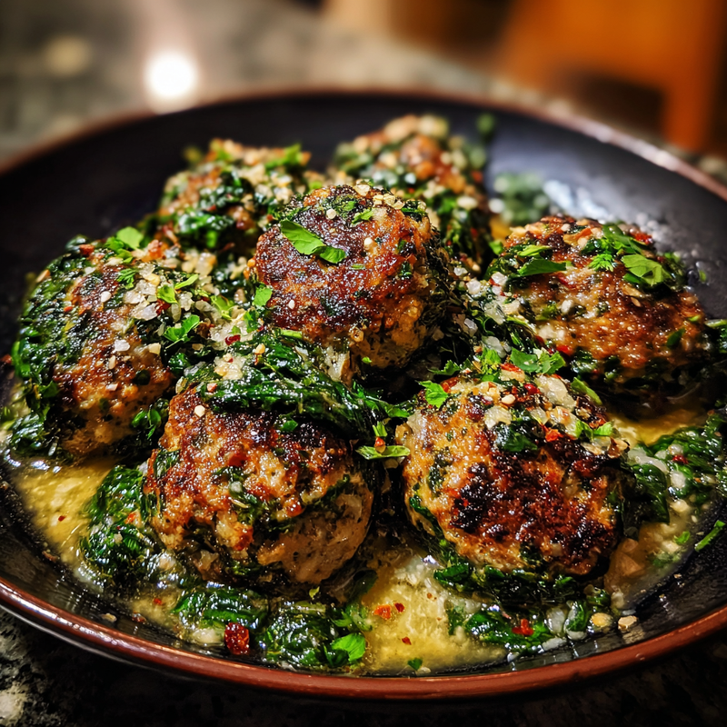 Here are the blog post titles following your instructions: 1. Spinach & Garlic Meatballs: The Best Recipe for a Delicious Dinner 2. Why Spinach & Garlic Meatballs Are a Healthy and Flavorful Meal 3. 5 Reasons to Try Spinach & Garlic Meatballs Tonight 4. How to Make the Perfect Spinach & Gar