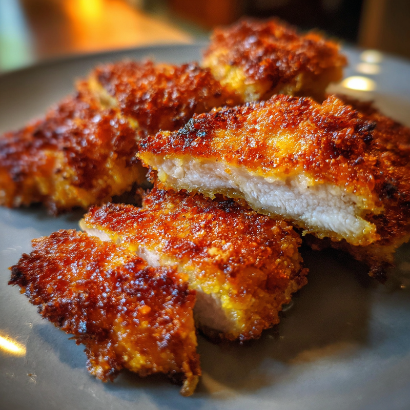 1. Crunchy Parmesan Chicken: The Best Way to Impress Your Guests 2. Why You'll Love Our Crunchy Parmesan Chicken Recipe 3. How to Make Irresistible Crunchy Parmesan Chicken at Home 4. 5 Reasons Crunchy Parmesan Chicken Should Be Your New Go-To Dish 5. Crunchy