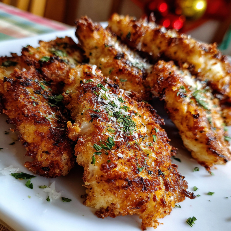 1. Crunchy Parmesan Chicken: The Best Way to Impress Your Guests 2. Why You'll Love Our Crunchy Parmesan Chicken Recipe 3. How to Make Irresistible Crunchy Parmesan Chicken at Home 4. 5 Reasons Crunchy Parmesan Chicken Should Be Your New Go-To Dish 5. Crunchy