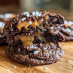 How to Make Double Chocolate Sea Salt Caramel Cookies (New Recipe!)