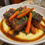 Mouth-Watering Apple Cider Braised Short Ribs: Fall-Off-The-Bone Perfection