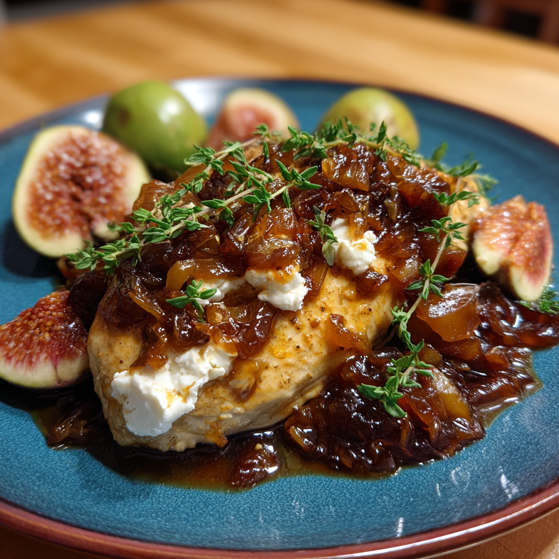 How to Make Slow Cooker Fig Jam & Goat Cheese Chicken