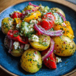 How to Make the Best Vibrant Greek Potato Salad with Herby Lemon Vinaigrette