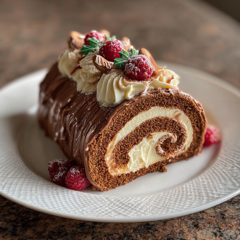 How to Make a Delicious Gingerbread Yule Log Cake Why the Gingerbread Yule Log Cake is the Perfect Holiday Dessert Best Gingerbread Yule Log Cake Recipes for Your Christmas Feast