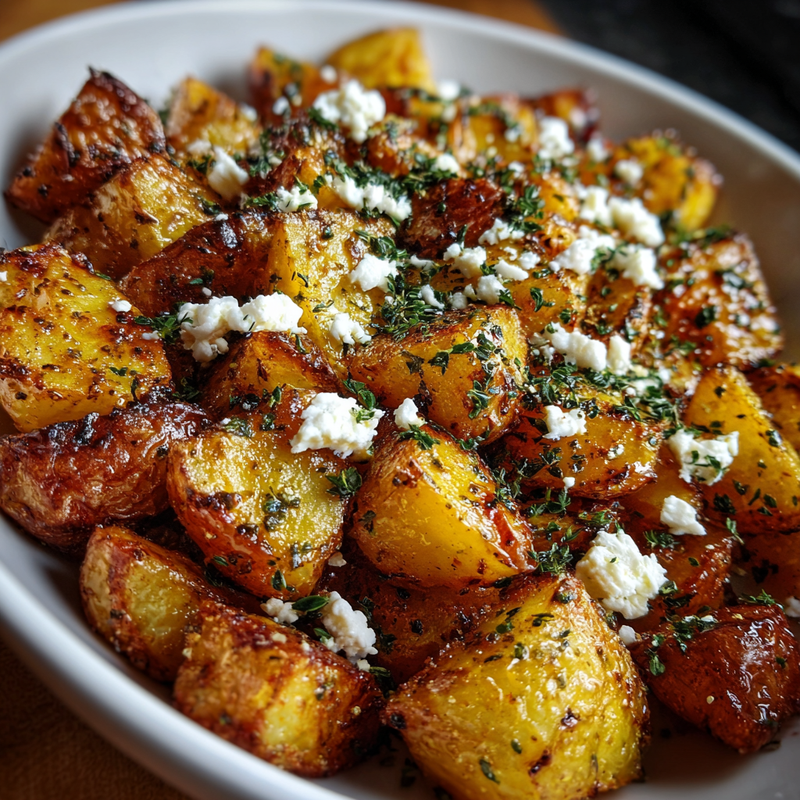 How to Make the Best Greek Feta Roast Potatoes Why Greek Feta Roast Potatoes Should Be Your New Favorite Side The 5 Secrets to Perfectly Crispy Greek Feta Roast Potatoes Greek Feta Roast Potatoes: A Flavorful and Easy Side Dish