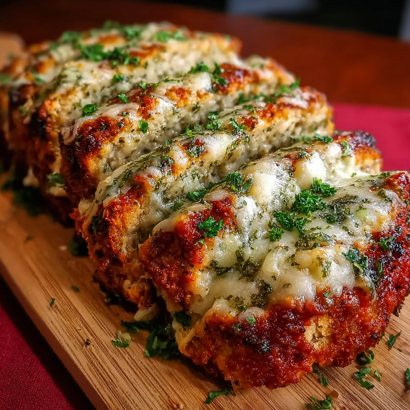 Title: Parmesan Chicken Meatloaf: How to Make the Best Savory Dinner