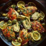 1. Mediterranean Lemon Chicken with Artichokes & Olives: How to Make This Delicious Dish 2. Best Mediterranean Lemon Chicken Recipe with Artichokes & Olives 3. Why You Need to Try This Mediterranean Lemon Chicken with Artichokes & Olives 4. Mediterranean Lemon Chicken with Artichokes & Olives: A Flavorful One-Dish