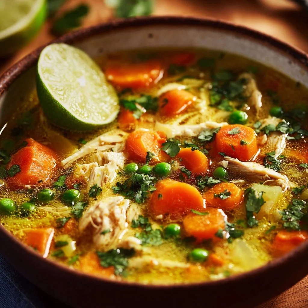 Anti-Inflammatory Turmeric Chicken Soup