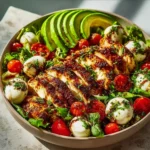 Baked Marinated Chicken Salad with Mozzarella and Balsamic Vinaigrette 7 baked marinated chicken salad with mozzarella and 2026 02 19 160116 1