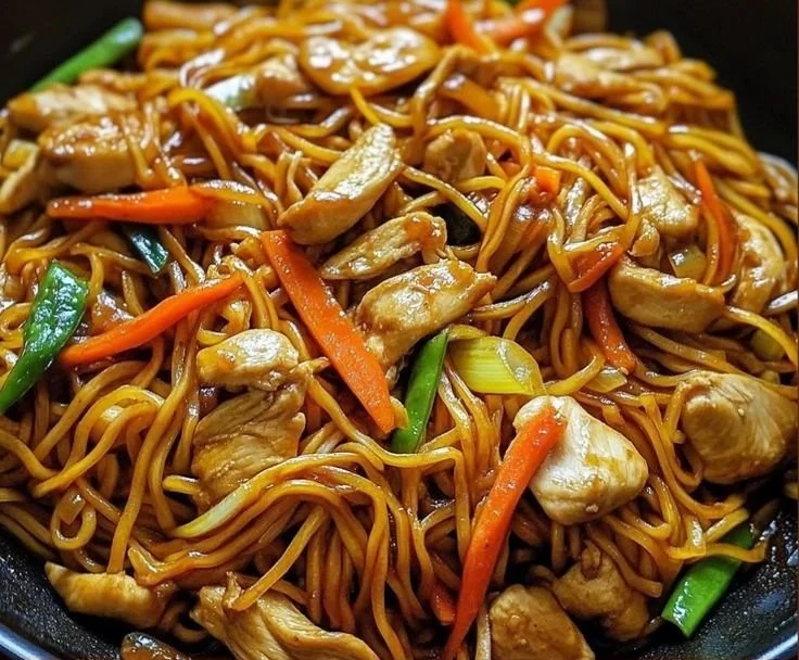 Chicken Lo Mein 6 Chicken Lo Mein